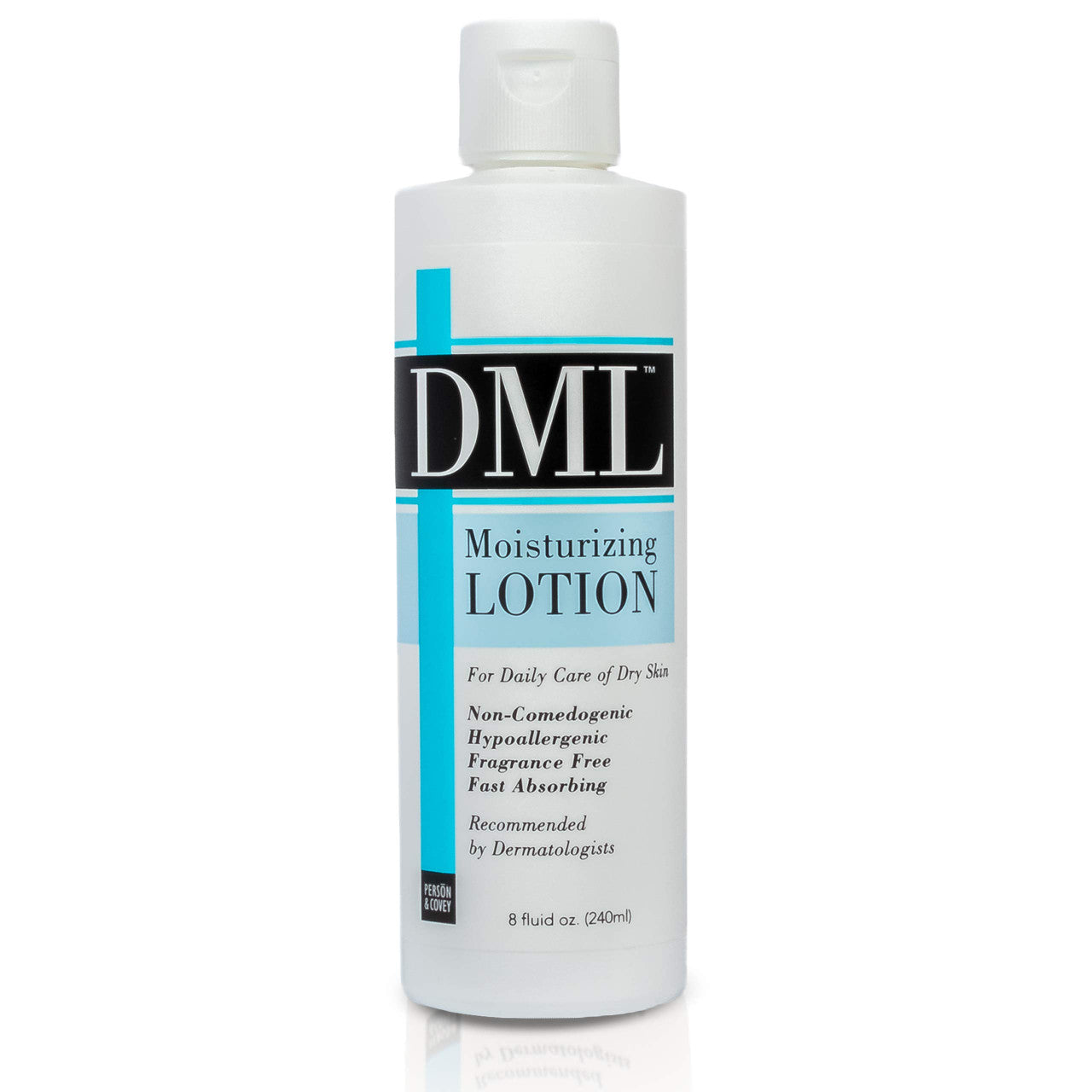 Dml Moisturizing Lotion, Fragrance Free, 8 Oz
